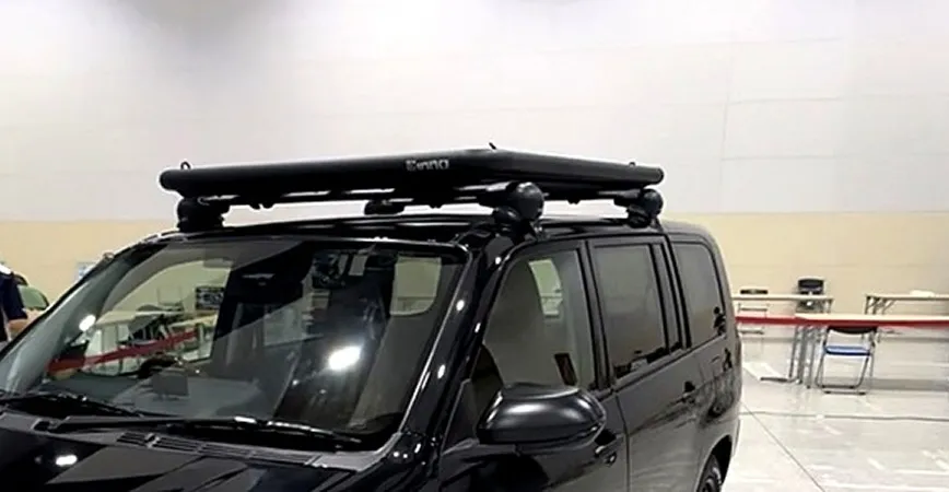 GESP-FILMを施工した自動車のガラス